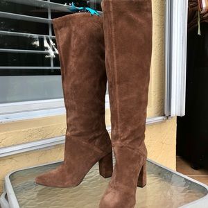 BANANA REPUBLIC suede tall boots